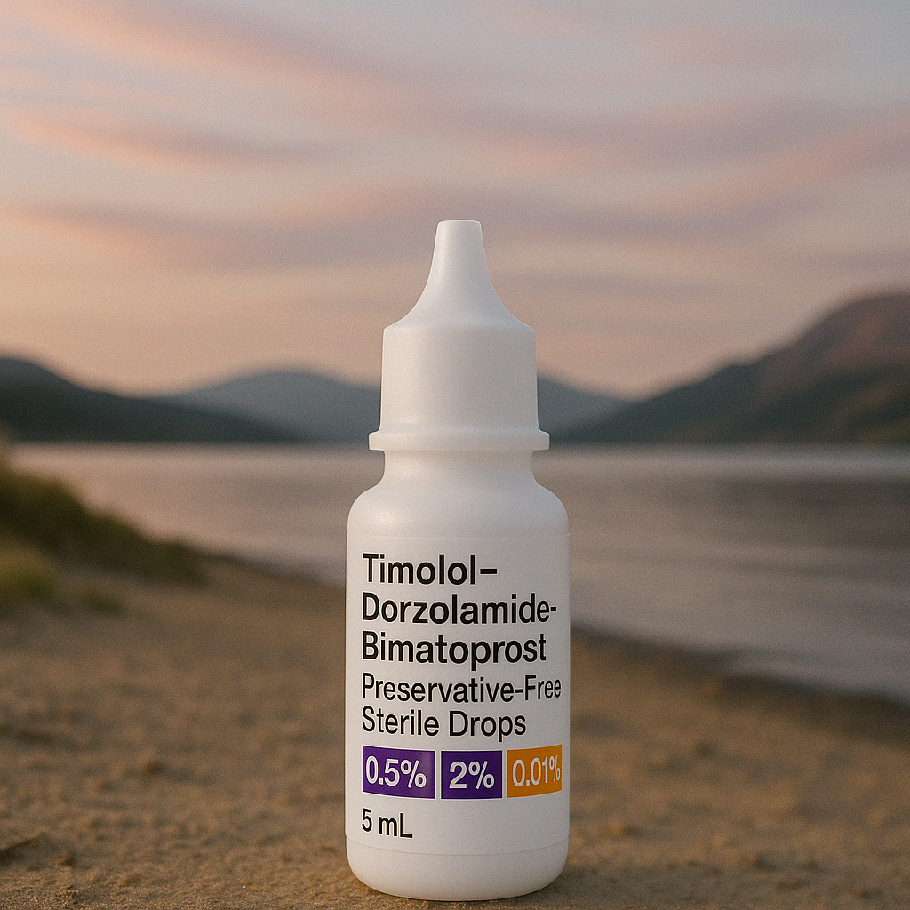 Less Drops Tim-Dor-Bim (Timolol + Dorzolamide + Bimatoprost)