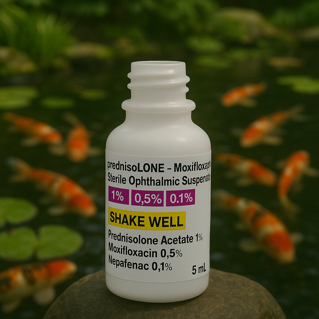 LessDrops Pred-Moxi-Nepaf (Prednisolone + Moxifloxacin + Nepafenac)