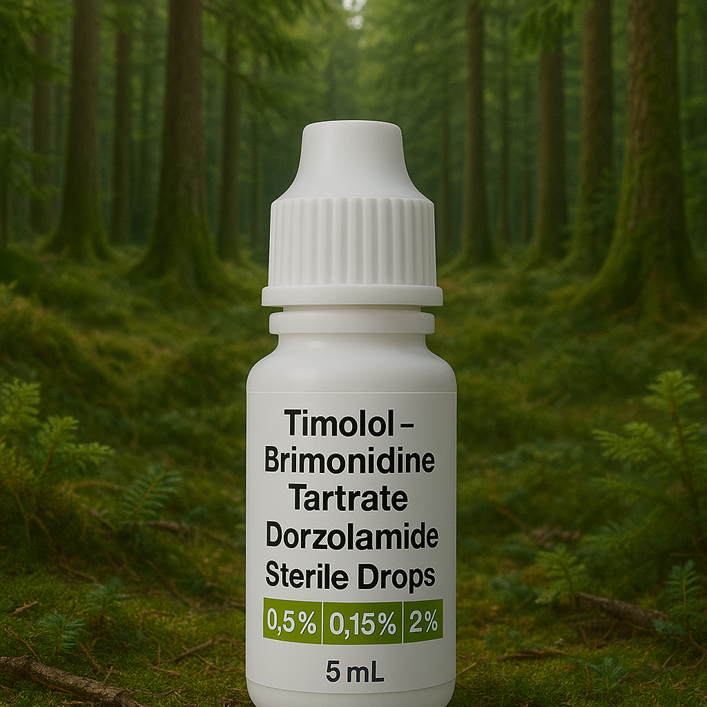 LessDrops Tim-Brim-Dor (Timolol + Brimonidine + Dorzolamide)