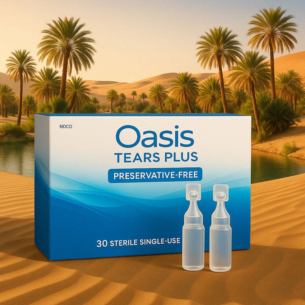 Oasis Tears Plus Eye Drops Moderate to Severe (30ct Vials)